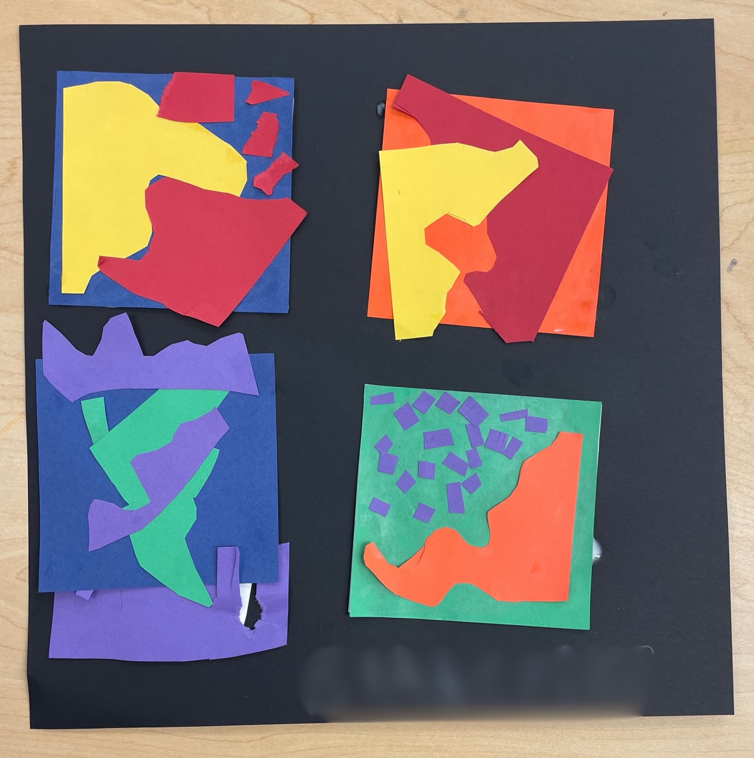 Student work